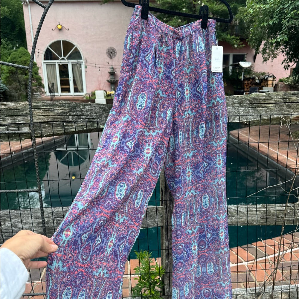NWT Paisley Pants